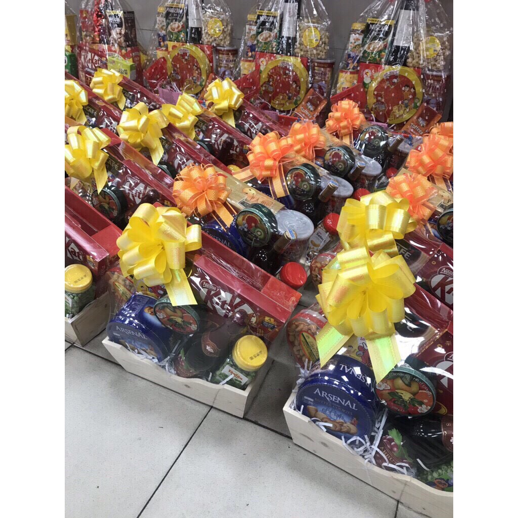 [HCM]màng co giỏ trái cây giò quà tết loại tốt - số lượng 10 túi