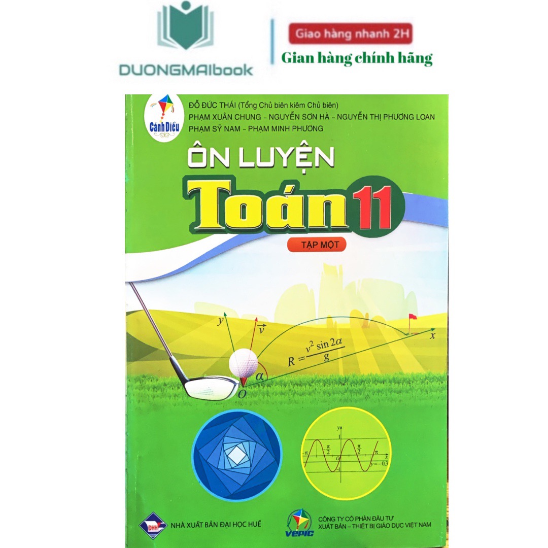 Sách - ôn luyện toán 11 cánh diều - nxb đại học huế
