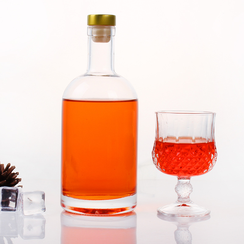 Chai thủy tinh mẫu vodka 500ml 750ml
