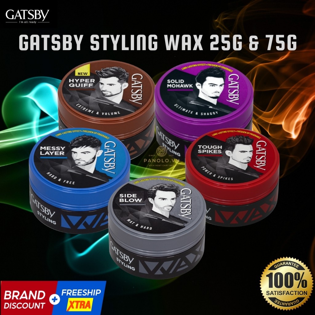 Sáp vuốt tóc Gatsby đỏ các loại