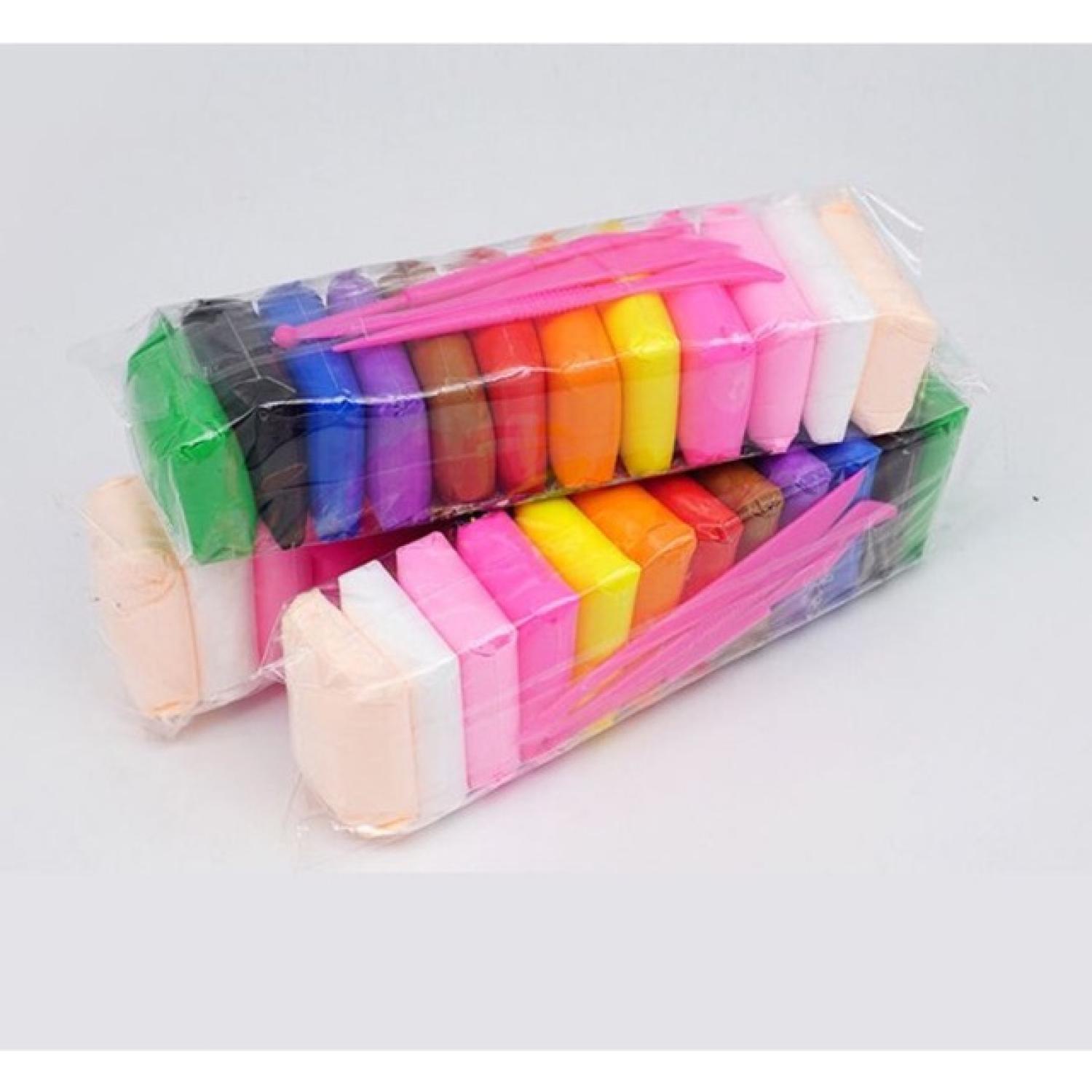 Đất sét nhật 12 màu tự khô giá rẻ | Lazada.vn