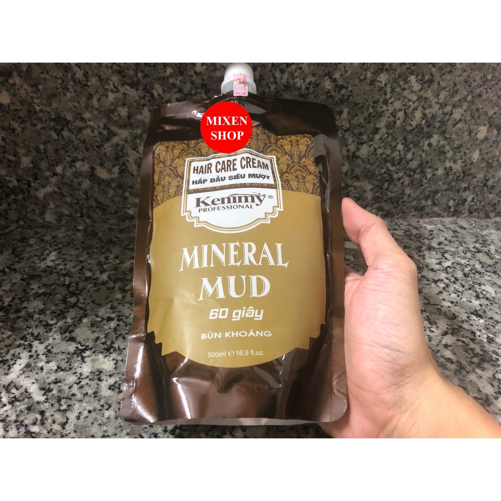 Hấp tóc - ủ tóc kenimy mineral mud 500ml