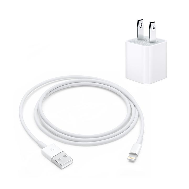 [HCM]Bộ Củ Sạc Và cáp Sạc Zin chuẩn Dành cho Iphone-Hàng bảo hành 1 năm-Cam kết zin 5V-1A Cho Các dòng Iphone 5/6/7/8/