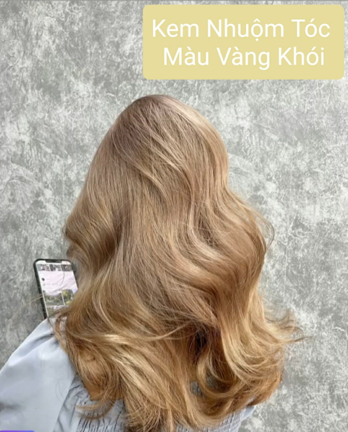 Giảm giá Tự nhuộm tóc màu Vàng khói cực sáng tại nhà hàng nội địa Việt Nam  không gây hư tổn cho tóc  BeeCost