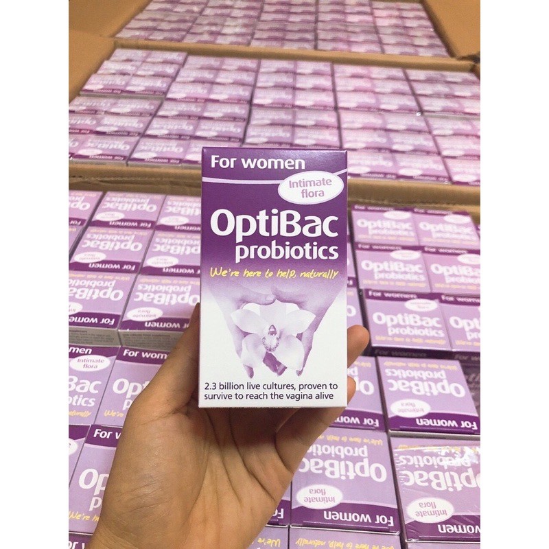 Optibac tím 30v và 90v