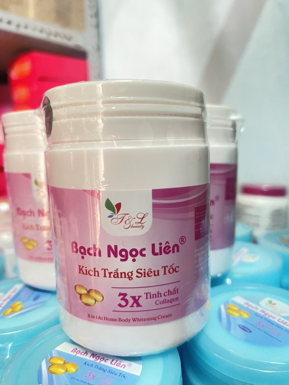 Kích Trắng Siêu Tốc Bạch Ngọc Liên Hồng 3X 200g