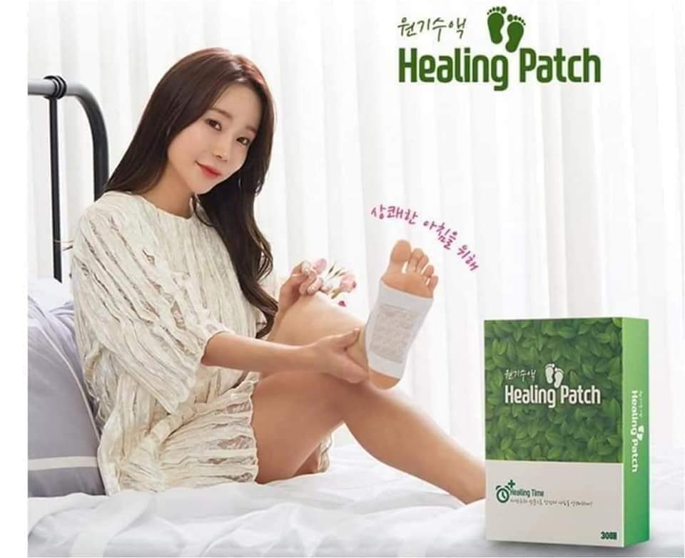 MIẾNG DÁN THẢI ĐỘC CHÂN HÀN QUỐC HEALING PATCH 30 MIẾNG