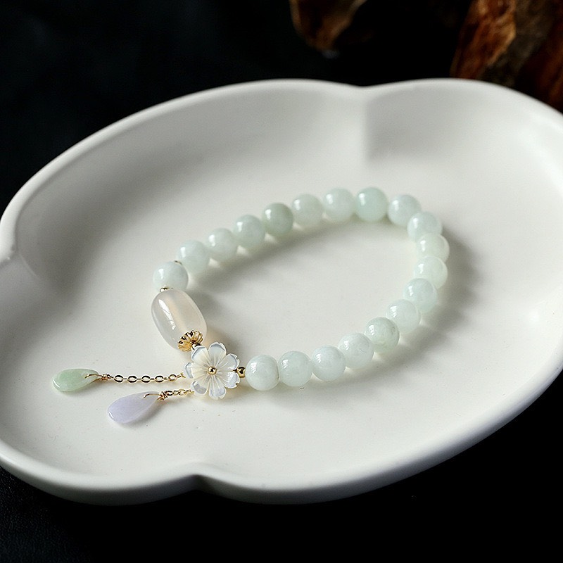 Vòng tay lu thống đá phong thuỷ vạn sự hanh thông