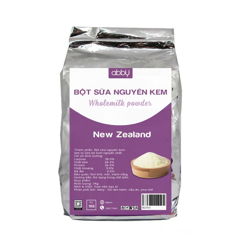 Bột sữa nguyên kem New Zealand 800g