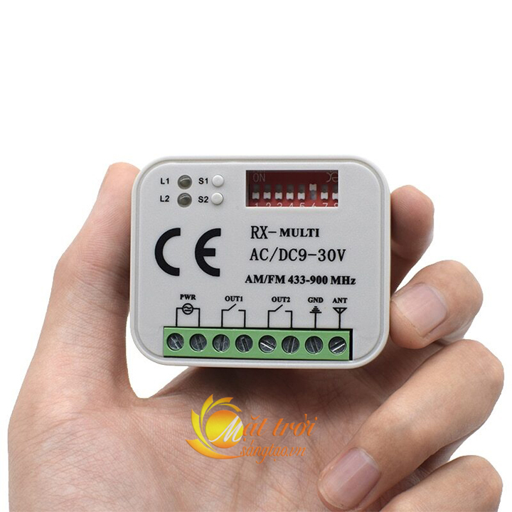 Mạch học lệnh điều khiển RF (cửa cổng, cửa cuốn..) siêu đa năng 300-900Mhz
