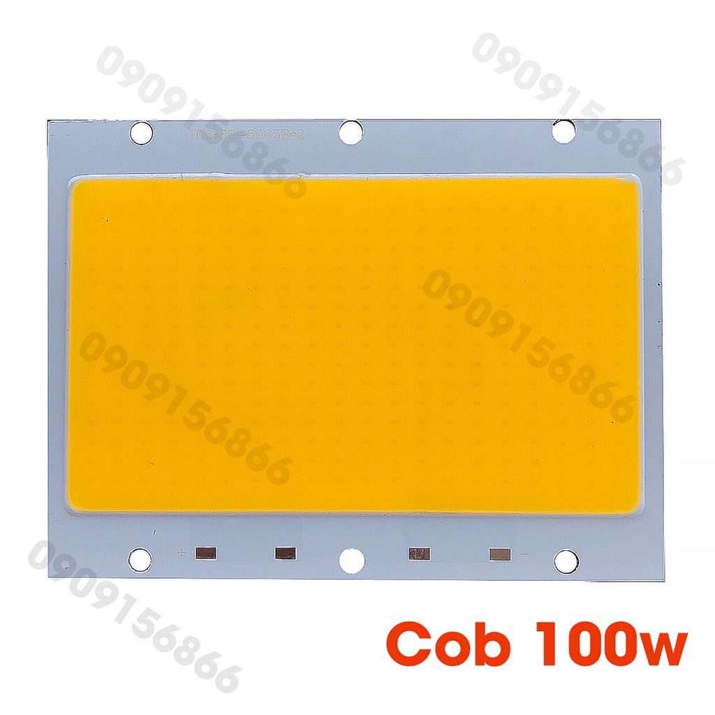 Mắt led cob 100w, thay thế cho pha led