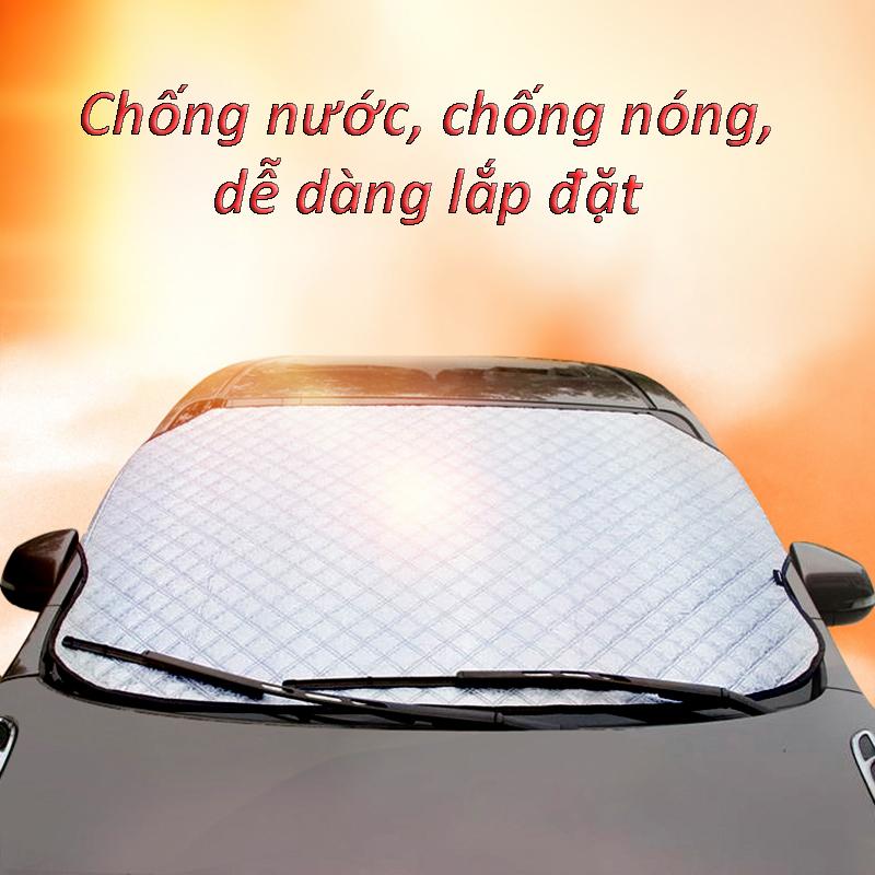 [HCM]Tấm che chống nắng phản quangtĩnh điệnchống gió chống mưa chống bám tuyết cách nhiệt  cho kính trước ôtô xe hơi xe tải gấp gọn cỡ lớn  EX016