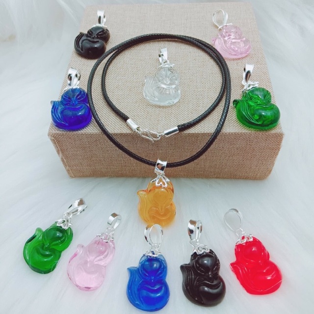 Dây chuyền mặt hồ ly đá thạch anh bọc bạc 925 không phai màu, sản phẩm đa dạng về mẫu mã, màu sắc, kích cỡ, chất lượng tốt, cam kết hàng nhận được giống với hình mô tả
