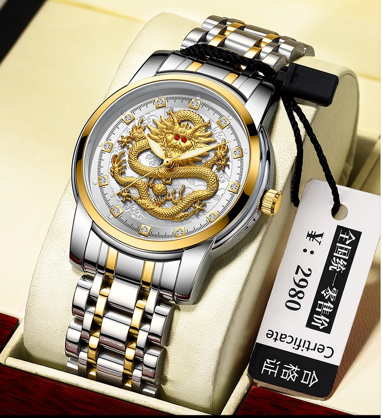 Đồng hồ nam dây thép không gỉ Ontheedge RZY063