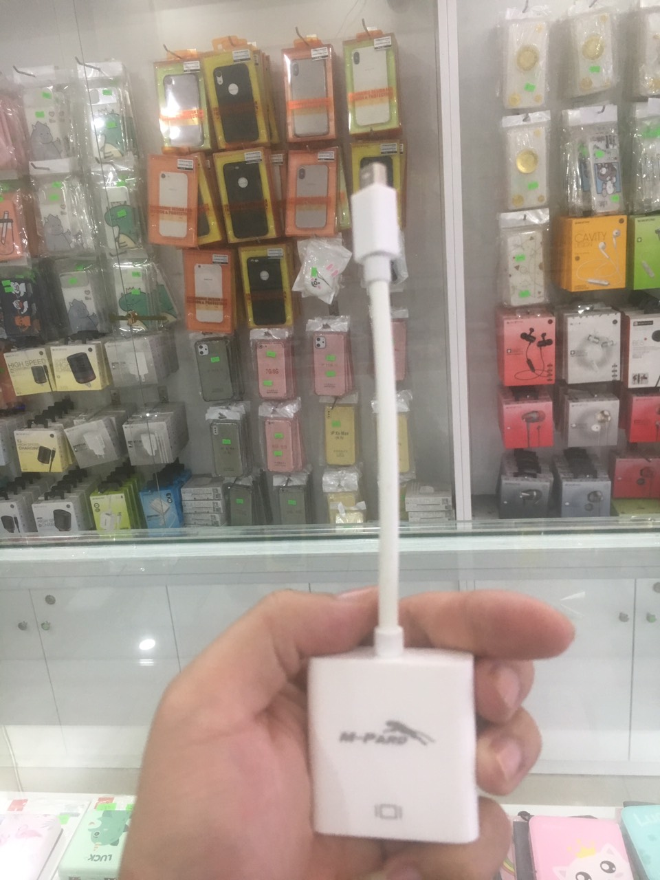 Cáp mini displayport sang vga md-004, m-pard cáp chuyển mini displayport sang vga - hàng chính hãng