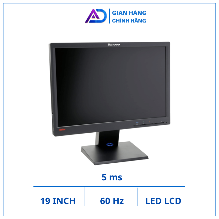 Màn hình máy tính lcd lenovo d186wa 18,5 inch wide chất lượng tiêu chuẩn nhật bản