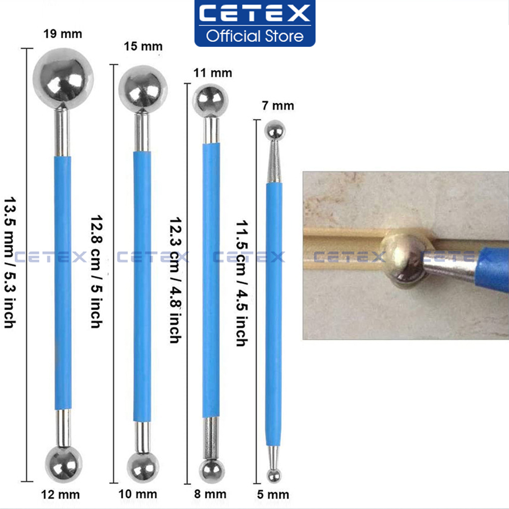 Bộ bi lăn mạch keo 2 thành phần - Bộ miết ron gạch - Bi lăn keo chà ron- bi lăn keo chít mạch