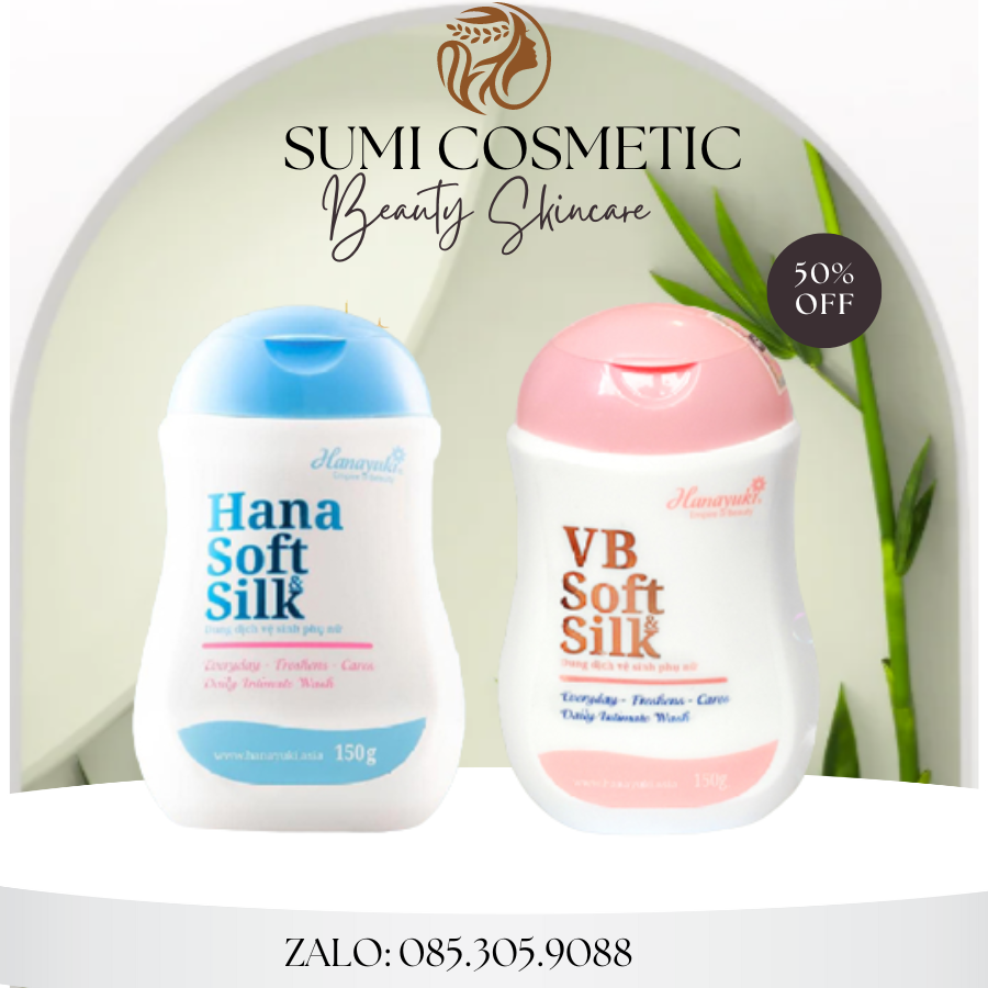 Dung dịch vệ sinh phụ nữ hanayuki - dung dịch vệ sinh phụ nữ làm sạch sâu chính hãng