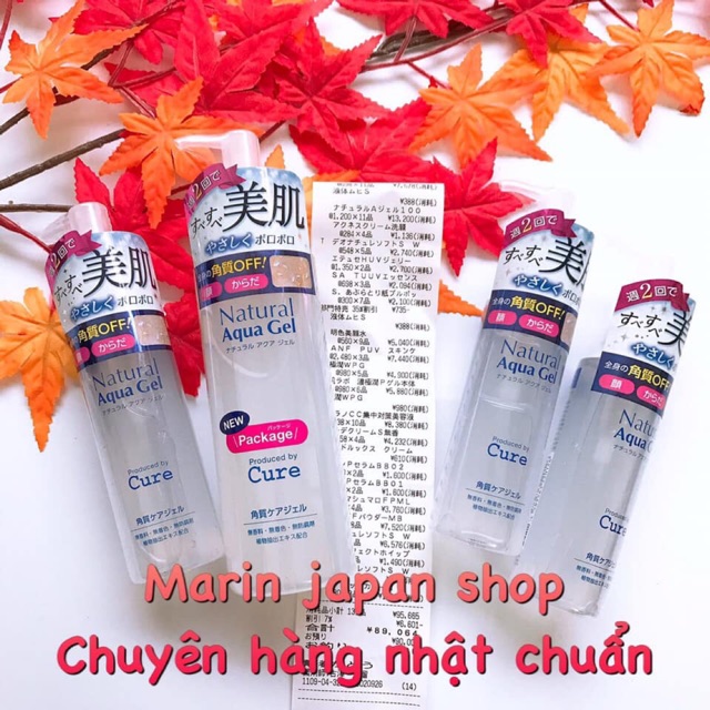 Tẩy da chết Cure shop về thêm loại nguyên chai 100gr