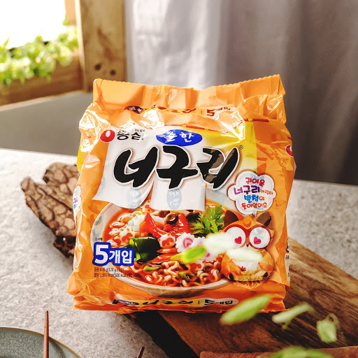Mì Neoguri không Cay Hàn Quốc Nongshim 120G X 5 gói hàng nội địa