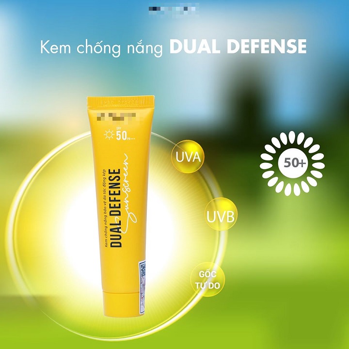 [HCM]Kem chống nắng vật lý Narguerite Dual Defense (SPF PA 50+++) - BẢO VỆ NUÔI DƯỠNG LÀN DA HOÀN HẢO