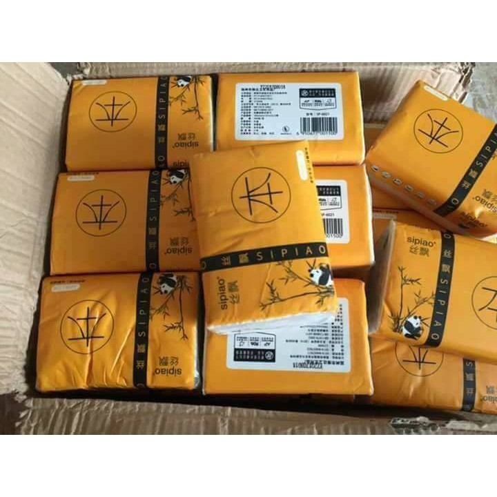 Thùng 30 gói giấy ăn gấu trúc siêu dai