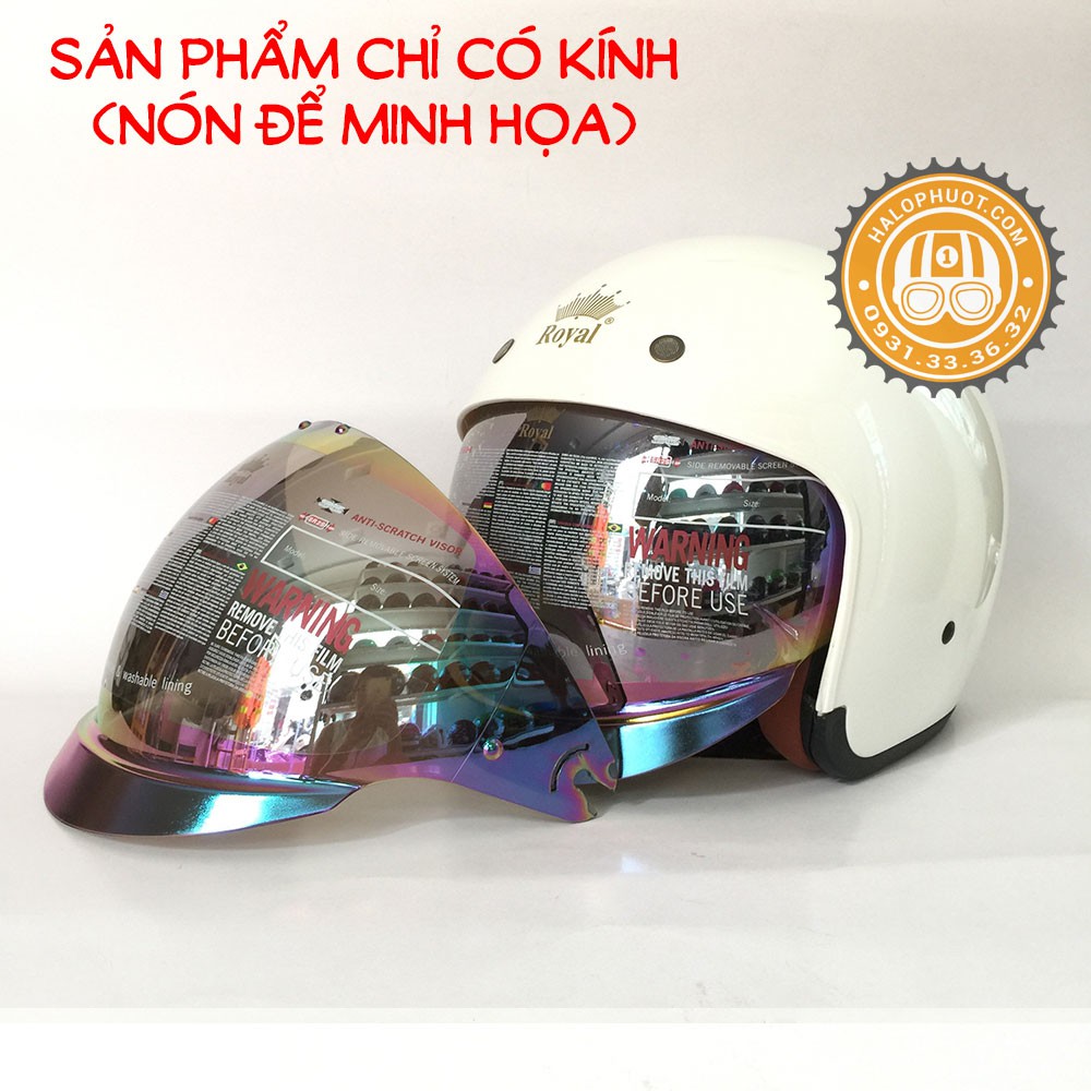 Kính thay thế mũ bảo hiểm royal M139