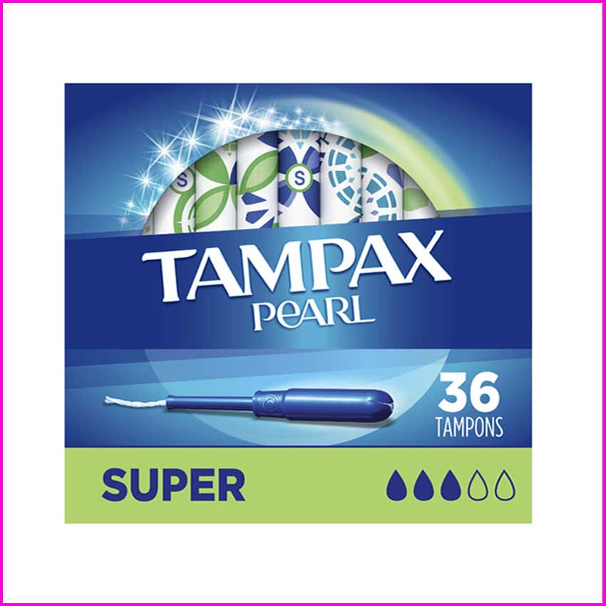 Băng vệ sinh Tampon siêu thấm Tampax Pearl Super 3 giọt