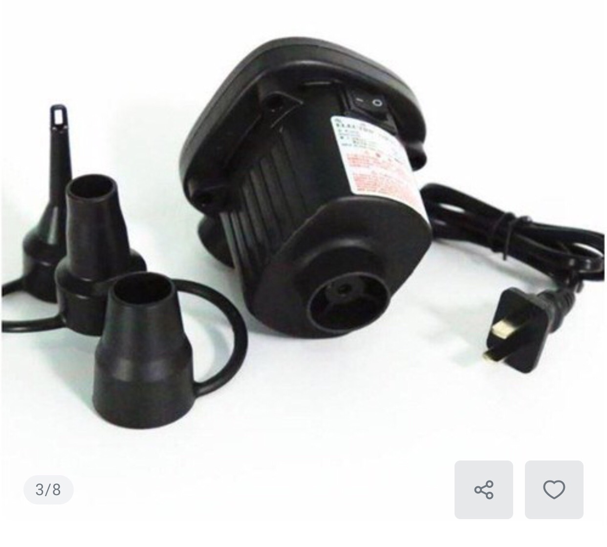 Máy bơm điện sh-196 - máy bơm phao, bơm nệm, bơm bể bơi đa năng bơm hút 2 chiều cực mạnh
