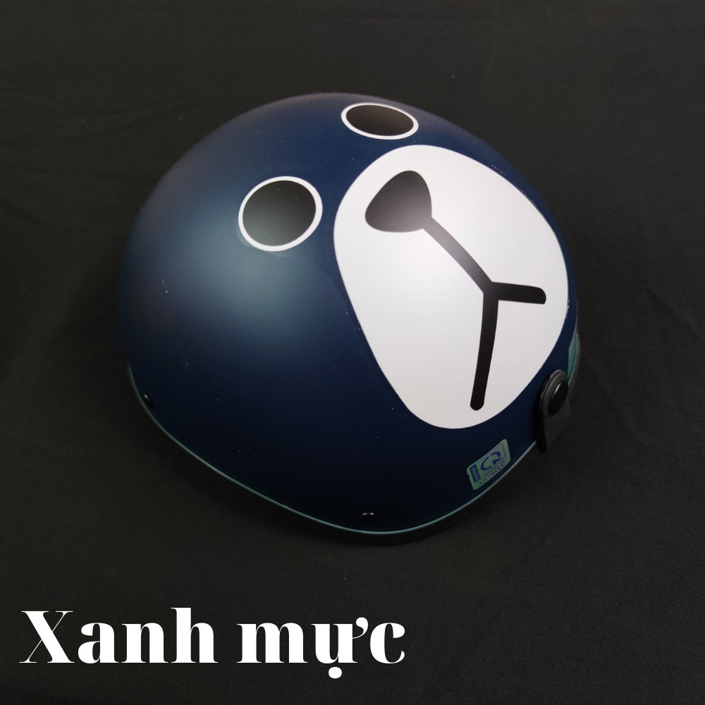 Mũ bảo hiểm nửa đầu in hình Gấu Brown nhiều màu cute,mũ bảo hiểm thời trang có kèm kính