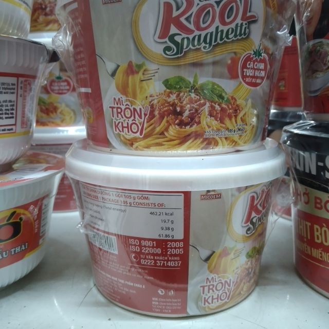Mì Spaghetti cung đình bát