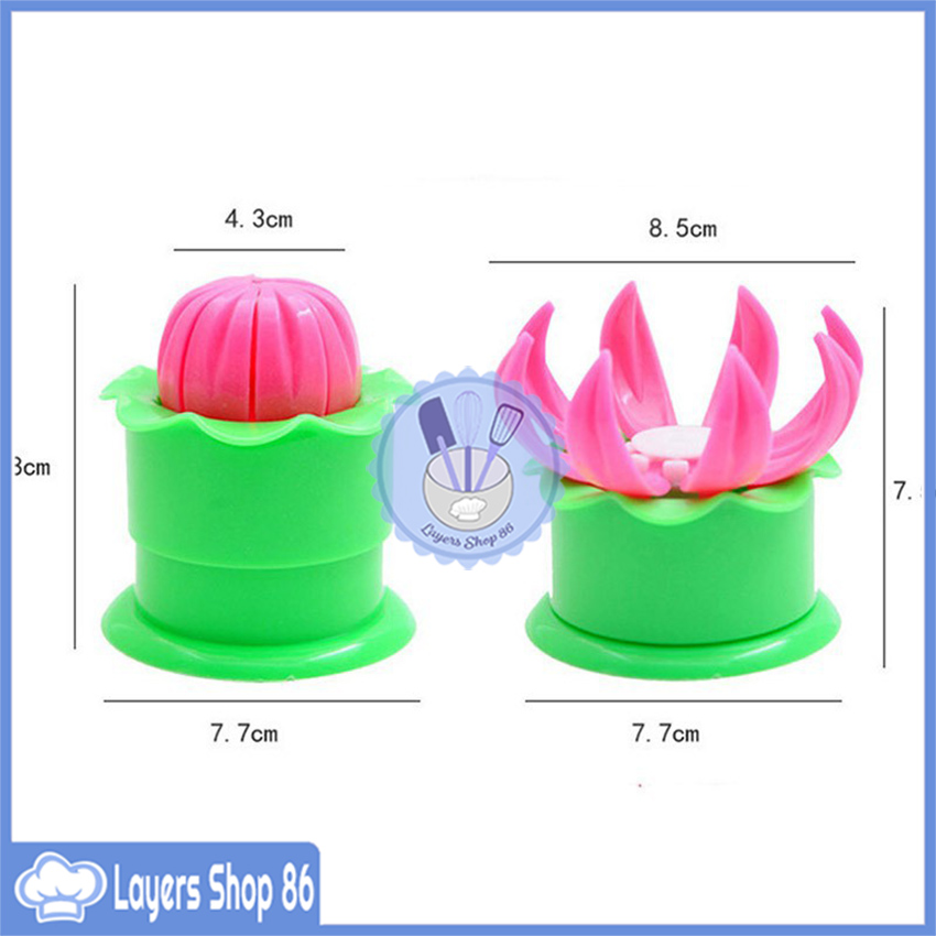 2 khuôn tạo hình bánh bao thay đổi kích cỡ tiện ích (hàng xuất khẩu cao cấp) - Layersshop86, Khuôn nhồi làm bánh bao hấp, khuôn tạo hình bánh bao, tạo hình há cảo tôm, khuôn làm bánh bao