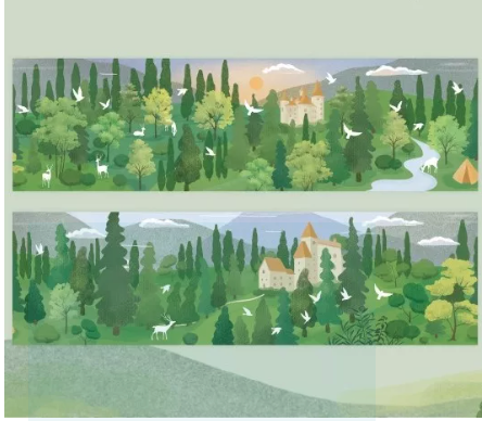 Washi tape khổ lớn nhiều mẫu dễ thương Tuệ Minh, lấp lánh, cổ điển dài 3-8m, cuộn Sticker dán bullet journal