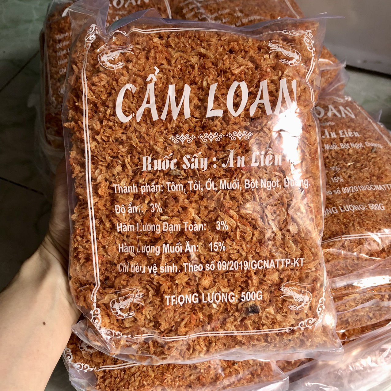 500 gram ruốc sấy cẩm loan - có vụn