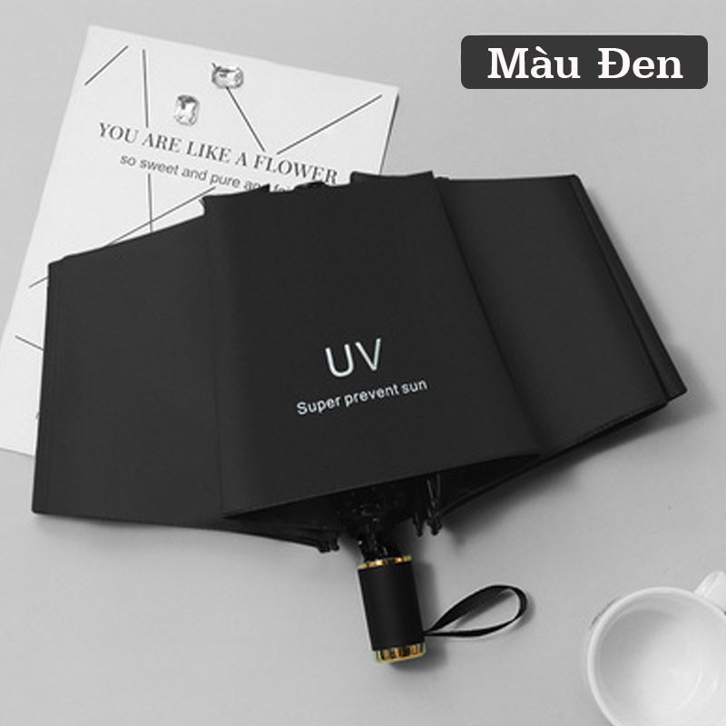 Ô DÙ CAO CÁP CHE MƯA CHE NẮNG CHỐNG TIA UV - DÙ UV 2 LỚP DÀY DẶN - Ô DÙ CHE NẮNG MƯA GẤP GỌN TIỆN LỢ
