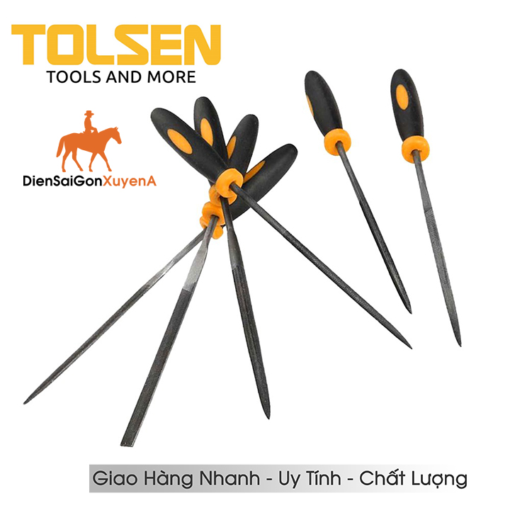 Bộ dũa tolsen 32046- 3mm*100mm - ngô gia tools