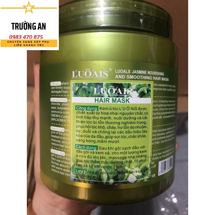 Kem hấp ủ tóc collagen hương hoa nhài 800m