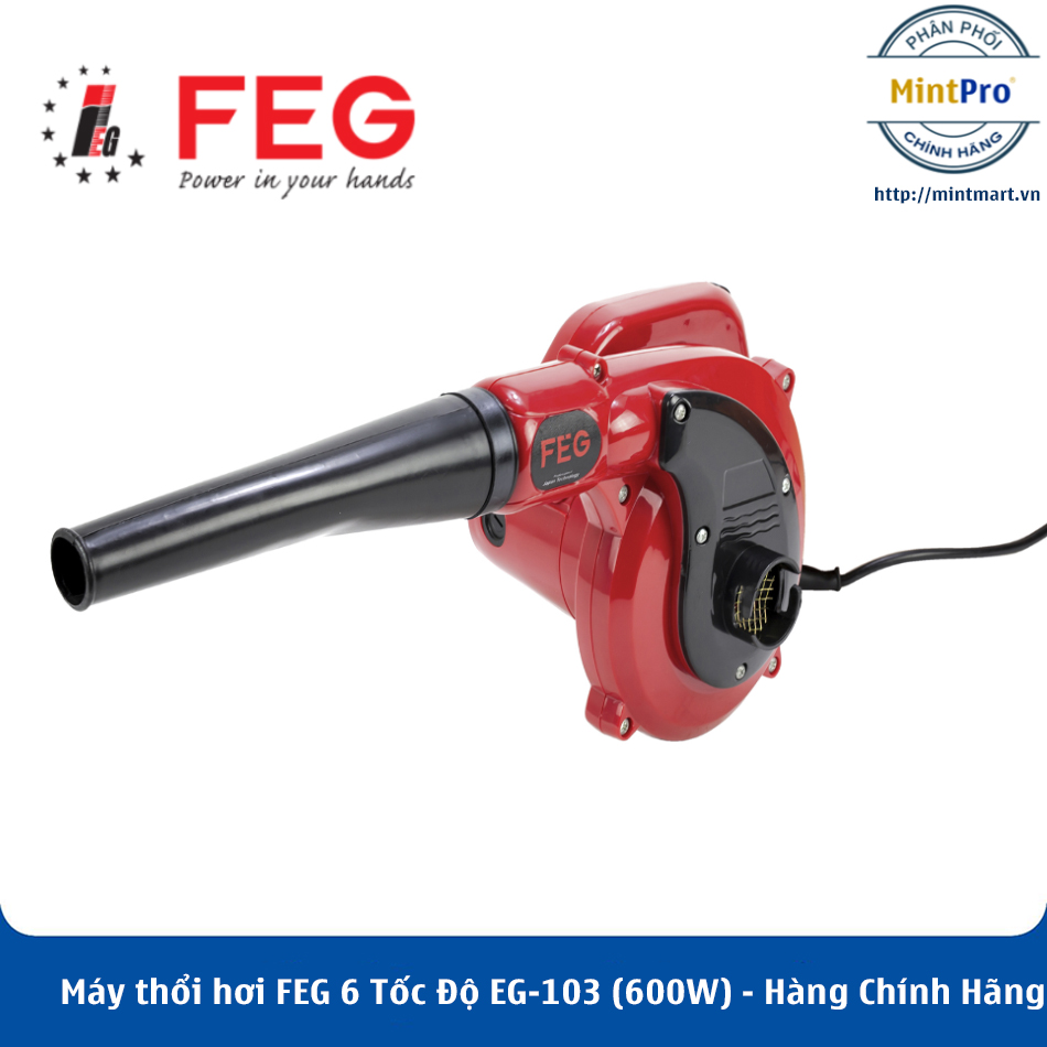Máy thổi hơi feg 6 tốc độ eg-103 - hàng chính hãng