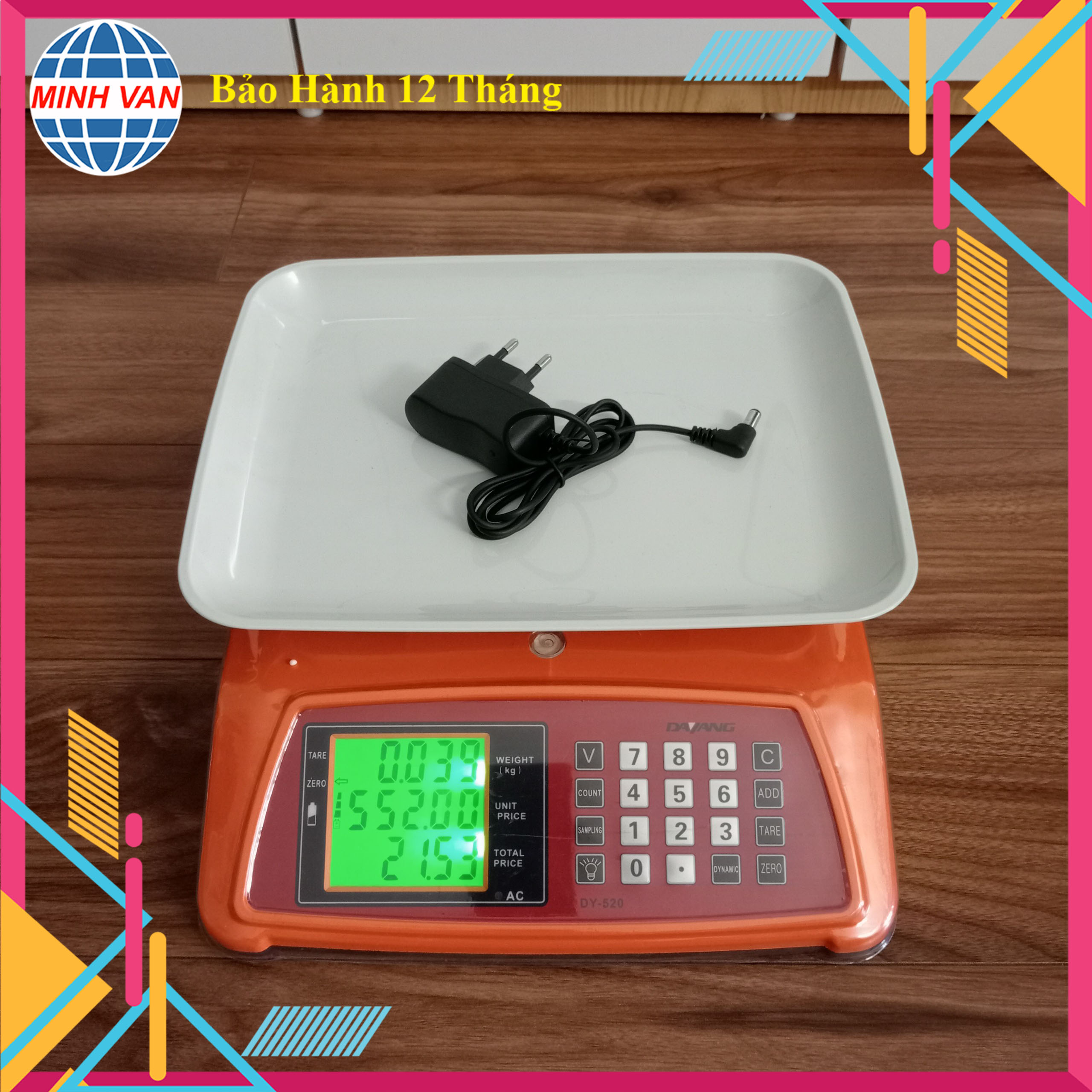 Cân tính tiềƞ điện tử 20 - 30kg cân bán hàng chính xác thương hiệu đài loan - cân điện tử bảo hành 12 tháng