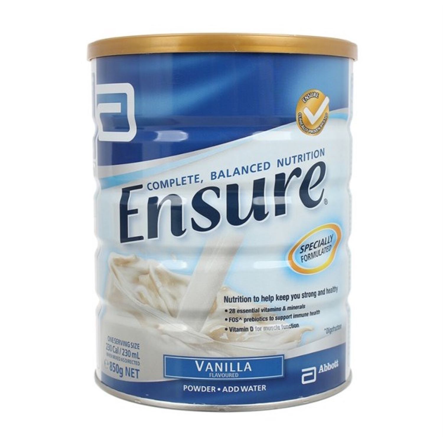Sữa ensure úc loại 850g