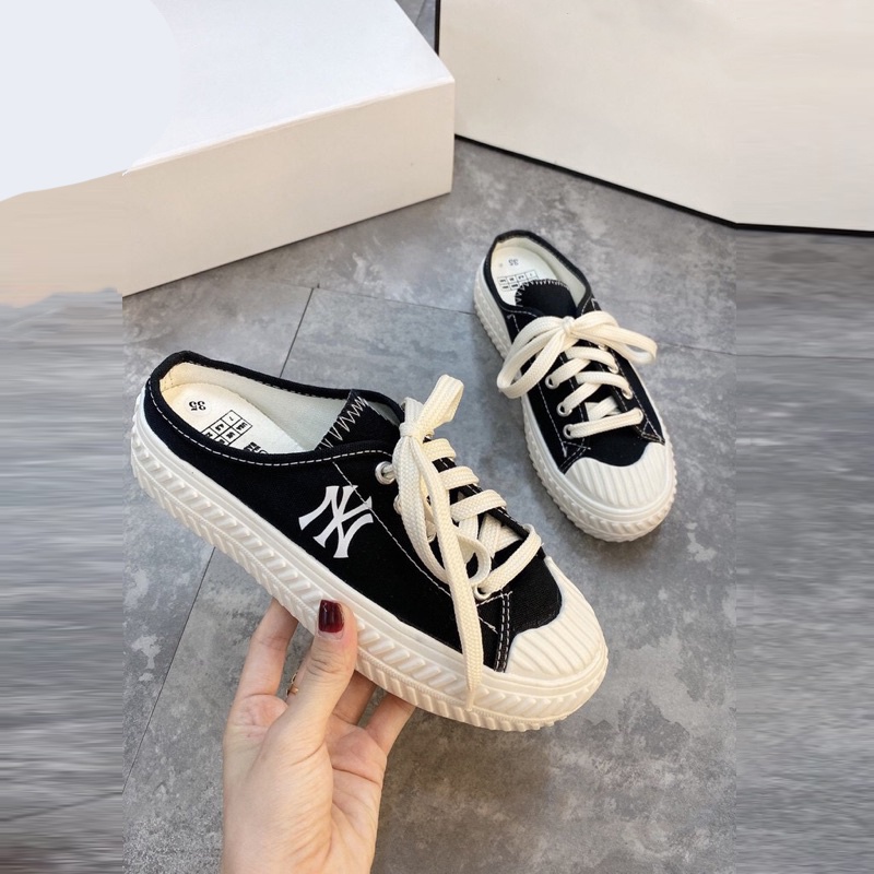 Giày thể thao sục nữ ny dáng lười đế độn 4cm g26