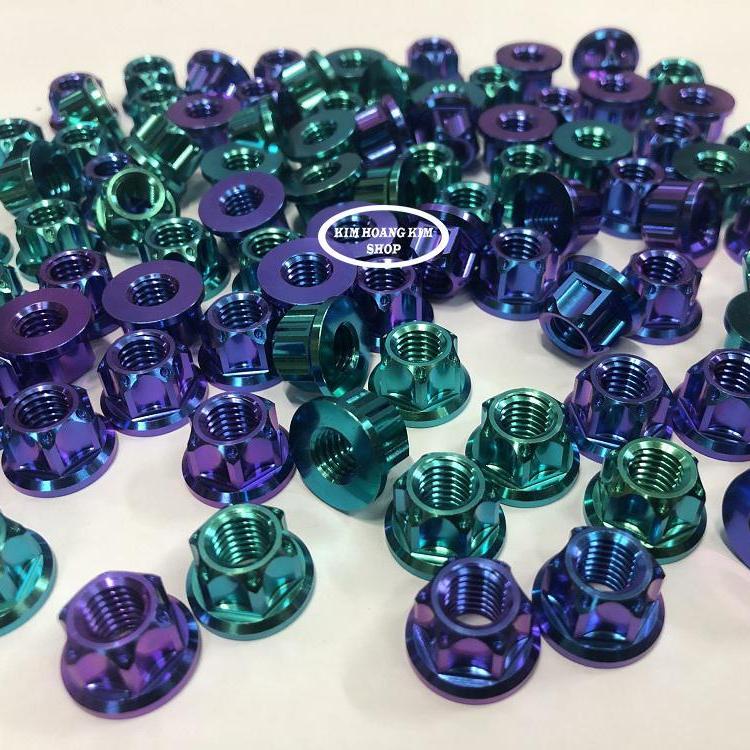Tán TITAN GR5 6li,8li.10li,12li,14li (màu xanh lục,xanh tím), Sản Phẩm Chất Lượng, Gian Hàng Uy Tín, Giá Cả Cực Tốt, Mua Ngay.