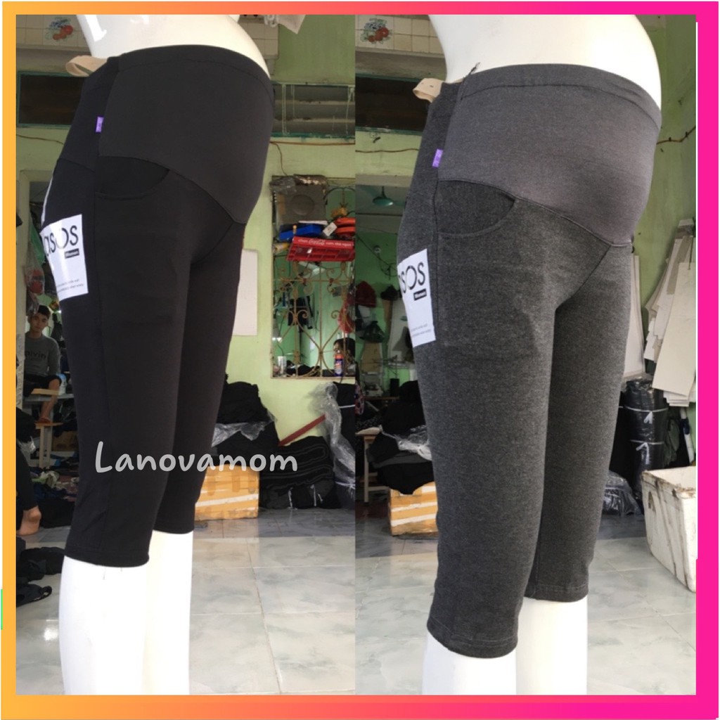 Quần bầu leeging NGỐ nâng mông chất cotton có chun chỉnh bụng siêu đẹp