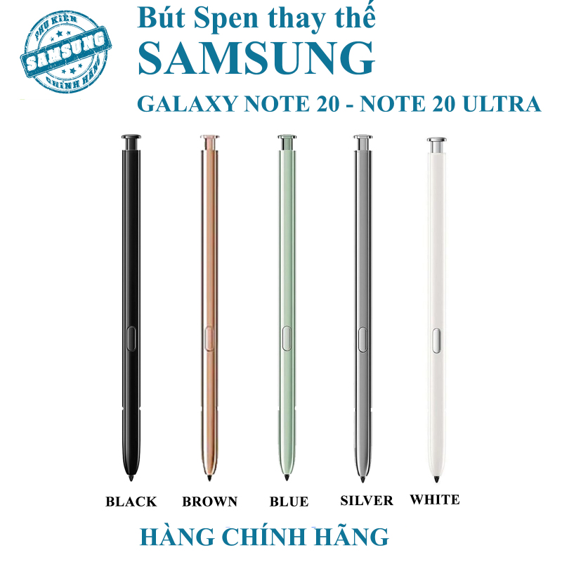 Bút SPEN Note 20/ Note 20 Ultra Chính Hãng Samsung, Đủ Màu, Nobox, Mới 100%, Bảo Hành 12 Tháng