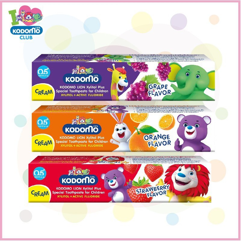 Kem đánh răng trẻ em kodomo 40g