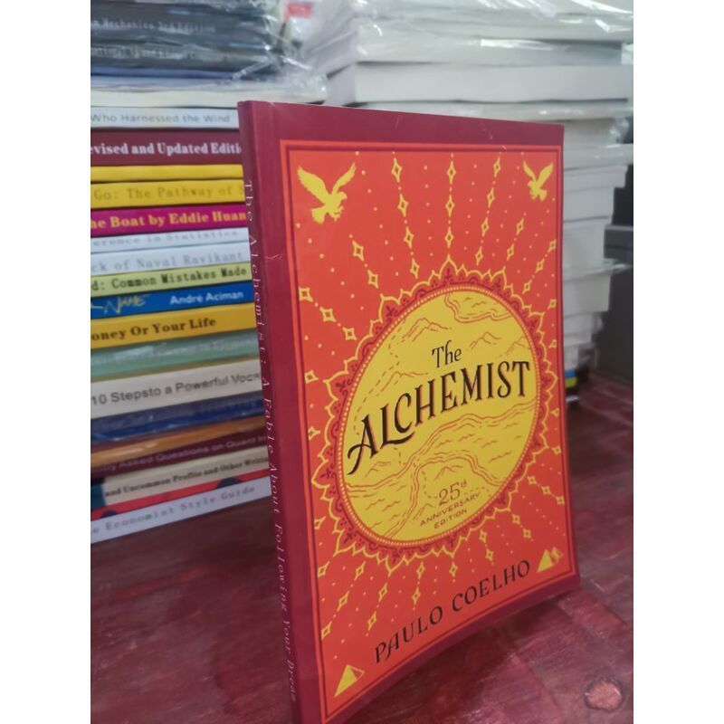 The Alchemist, Sách Giấy Kỷ Niệm 25 Năm Sách Tiếng Anh Gốc Tiếng Anh The