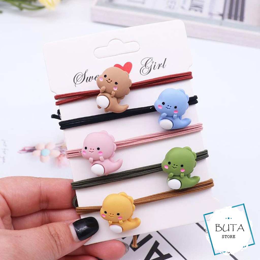 Dây cột tóc chú khủng long ú đi lạc buta ct15