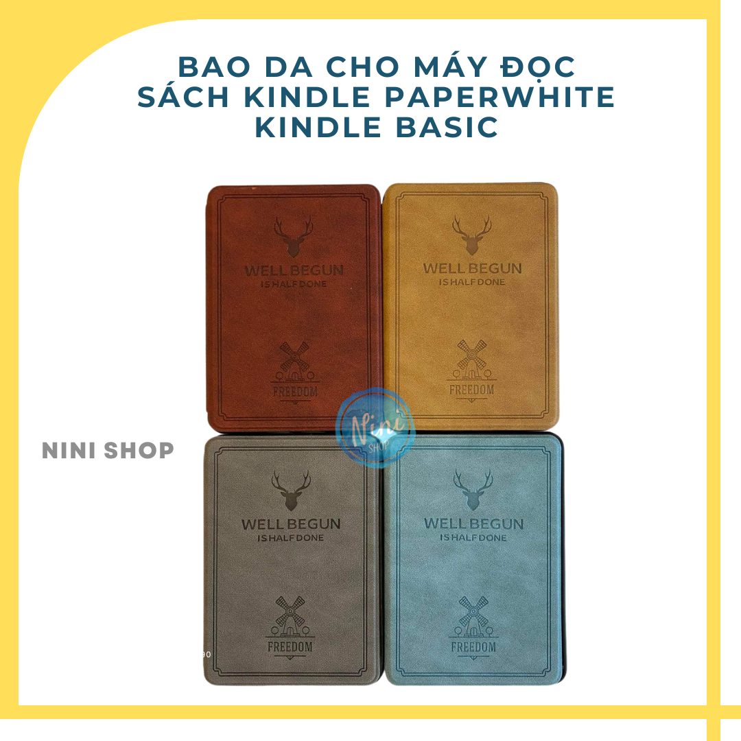 Cover ốp dẻo cho kindle paperwhite 3,4,5 và kindle basic 2019-2022 chất liệu bền đẹp