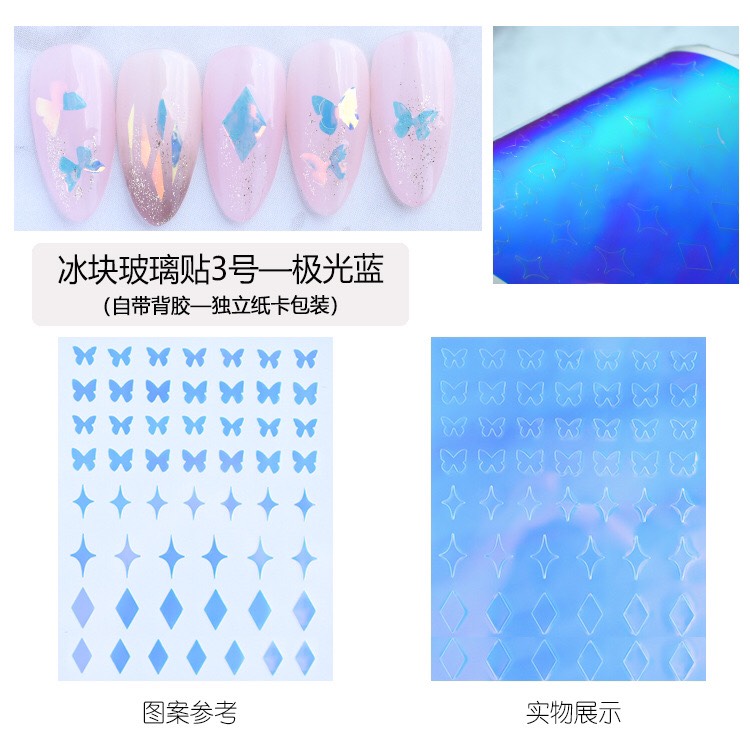 Sticker dán móng hiệu ứng 3d