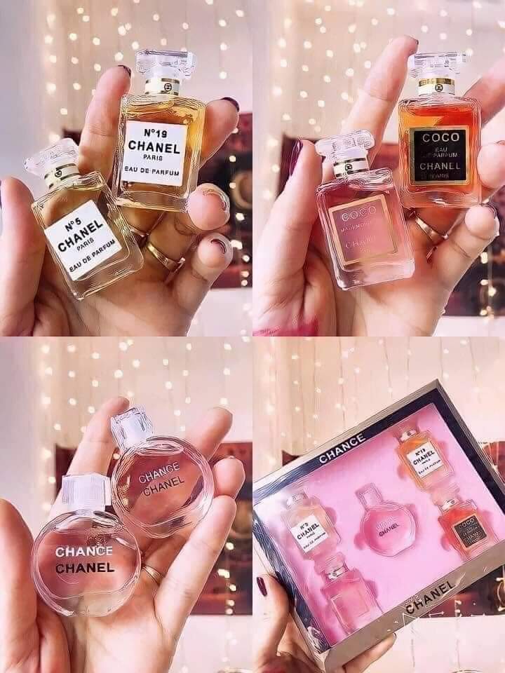 Hộp nước hoa mini 5 chai cưng xỉu, làm quà tặng dịp lễ, bạn gái, người iêu iêu luôn nè